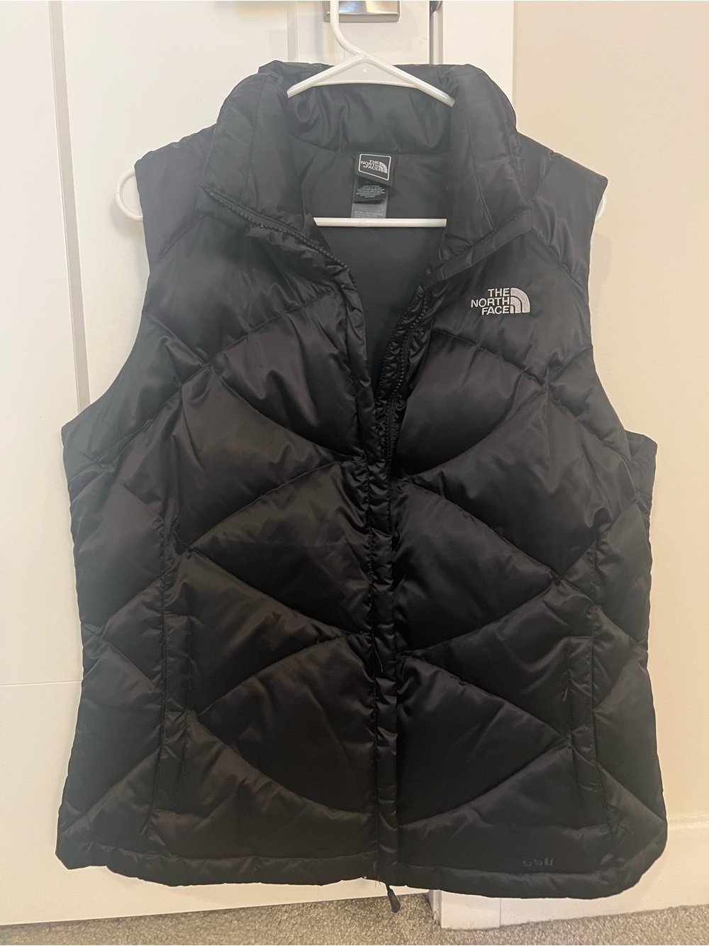 The North Face Women’s Shiny Satiny Black Insulated Puffer Vest
